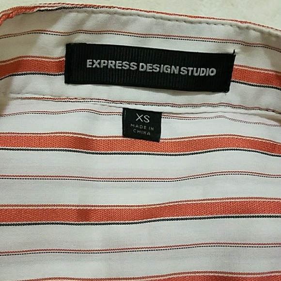 Express striped wrap-around blouse - Picture 8 of 8